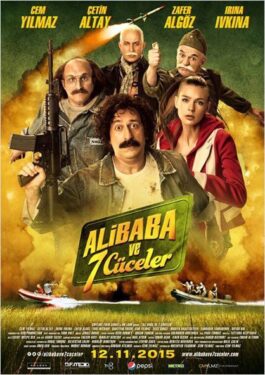 Türkiye'de, 2015 Yılının En Çok İzlenen Filmleri 6 ali baba ve yedi cuceler filmi 2015 afis