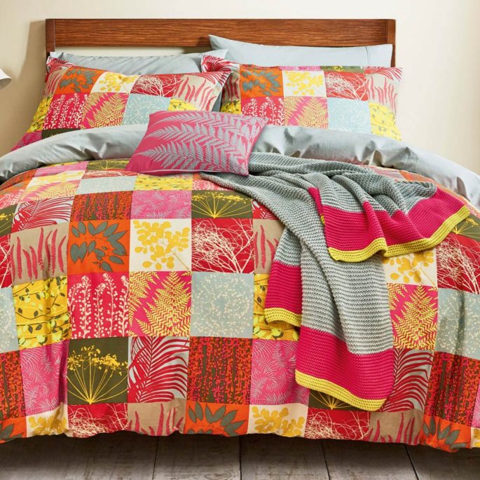 patchwork yatak örtüsü 1