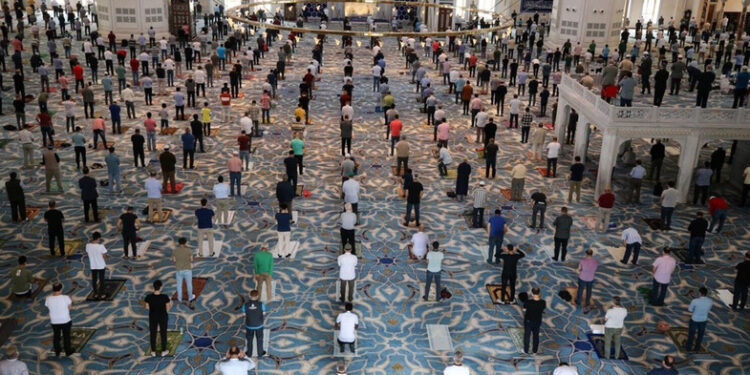 kurban bayramı namaz saatleri