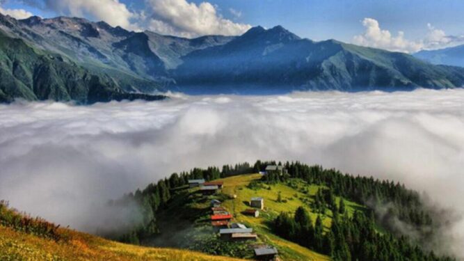 Rize'de Gezip Görmeniz Gereken Harika Köy ve Yaylalar! 4 pokut yaylasi