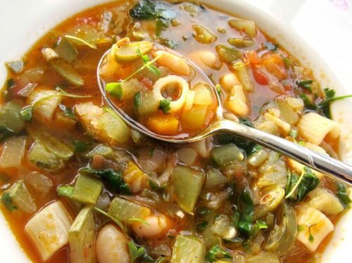 Minestrone Çorbası Tarifi, Nasıl Yapılır? 2 Minestrone Çorbası