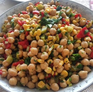 Nohut Salatası Tarifi, Nasıl Yapılır? (Videolu) 2 nohut salatasi tarifi2