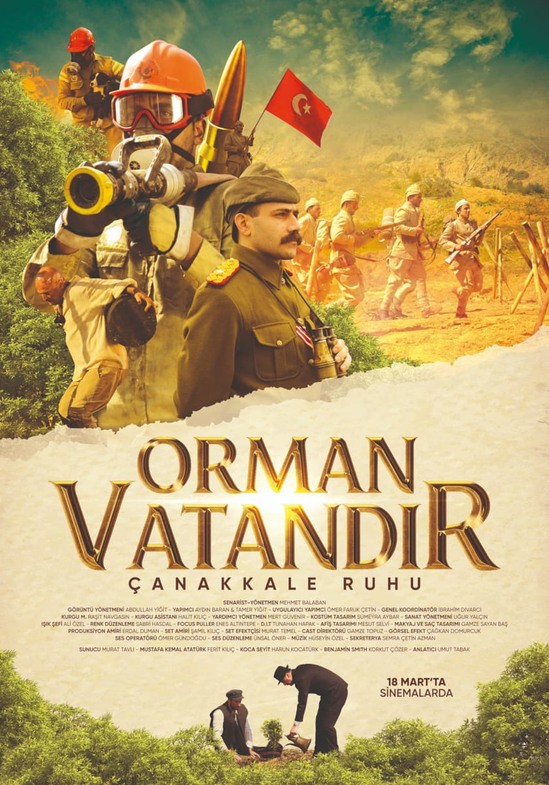 Orman Vatandır - Çanakkale Ruhu Film Konusu Oyuncuları 2 Orman Vatandır - Çanakkale Ruhu filmi