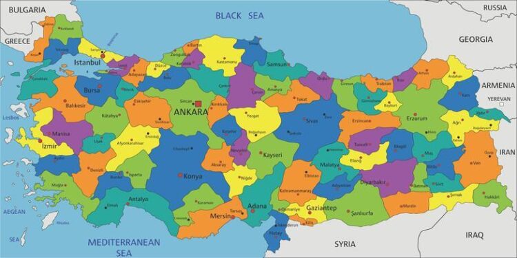 Türkiye’deki Şehirlerin Yüzölçümleri 5 turkiyedeki sehirlerin yuzolcumu 2