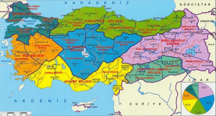 Türkiye’deki Şehirlerin Yüzölçümleri 4 turkiyedeki sehirlerin yuzolcumu 4