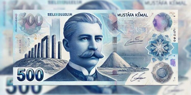ÖRNEKTİR! Resmi bir karşılığı olmayan tasarım bir banknottur.