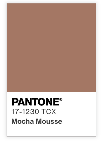 pantone 2025 moch mousse