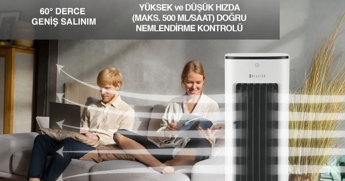 10.000 TL Altında Serinleten Alternatifler: En İyi Uygun Fiyatlı Fan ve Hava Soğutucular (2025) 6 Dijitsu VN35