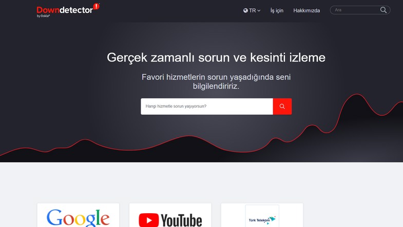 Site Çökmelerini Anlık Olarak Gösteren Platform: Downdetector Nedir, Nasıl Kullanılır? 2 Downdetector