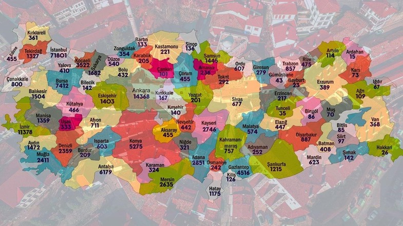 İl Sayısı 100 Oluyor! İl Olması Beklenen 19 ilçe ve Muhtemel Plaka Numaraları 2 İl Olması Beklenen 19 ilçe