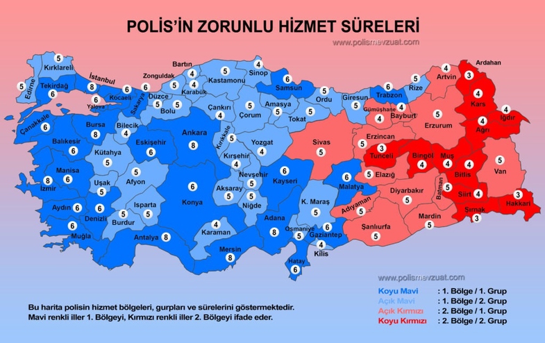 Şark Görevi Nedir? Hangi Meslekleri Kapsıyor? Şark Görevi Sayılan İller Hangileri? 3 sark gorevi nedir 3