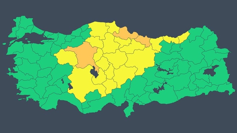 Meteoroloji Renk Uyarı Kodları ve Anlamları 2 Meteoroloji Renk Uyarı Kodları