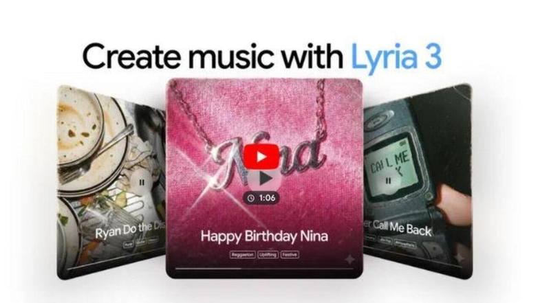 Google Gemini Lyria 3 Geldi: 30 Saniyede Kendi Şarkını Yap! (Ücretsiz) 3 Google Gemini