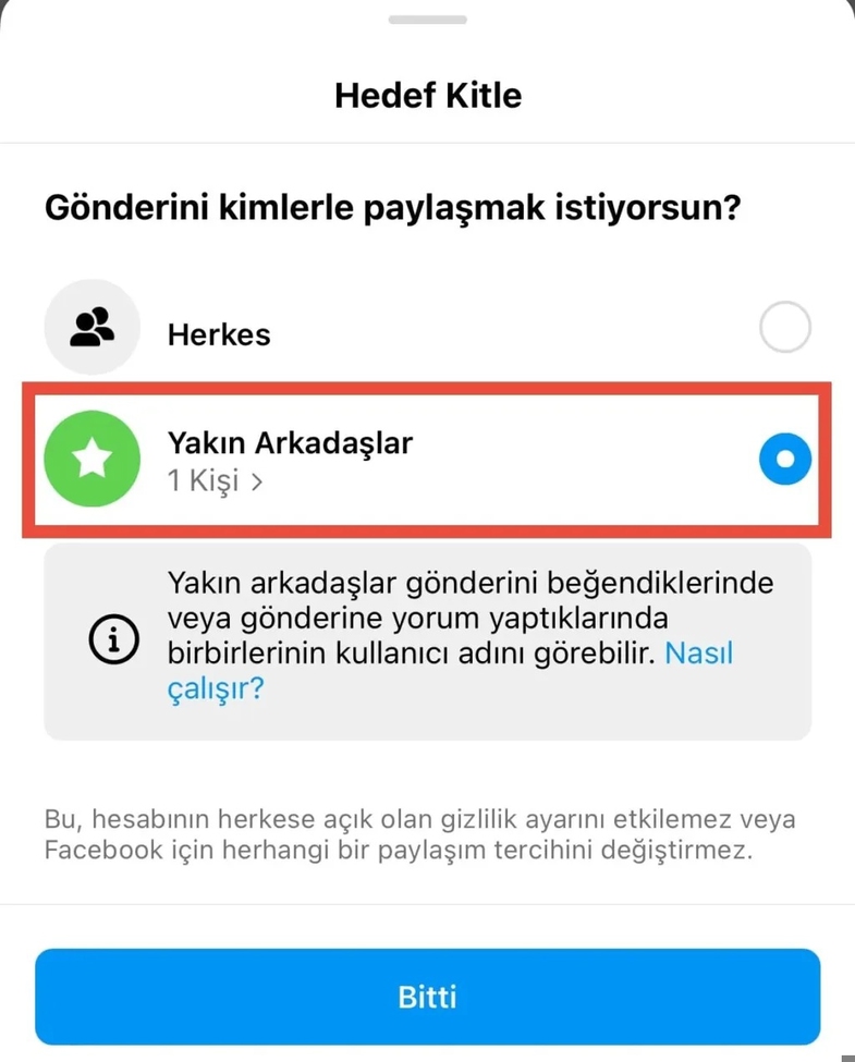 Instagram Yakın Arkadaşlar Özelliği Nedir? Başka Birinin Yakın Arkadaşlar Listesinden Nasıl Çıkılır? 5 instagram yakin arkadaslar ozelligi 4