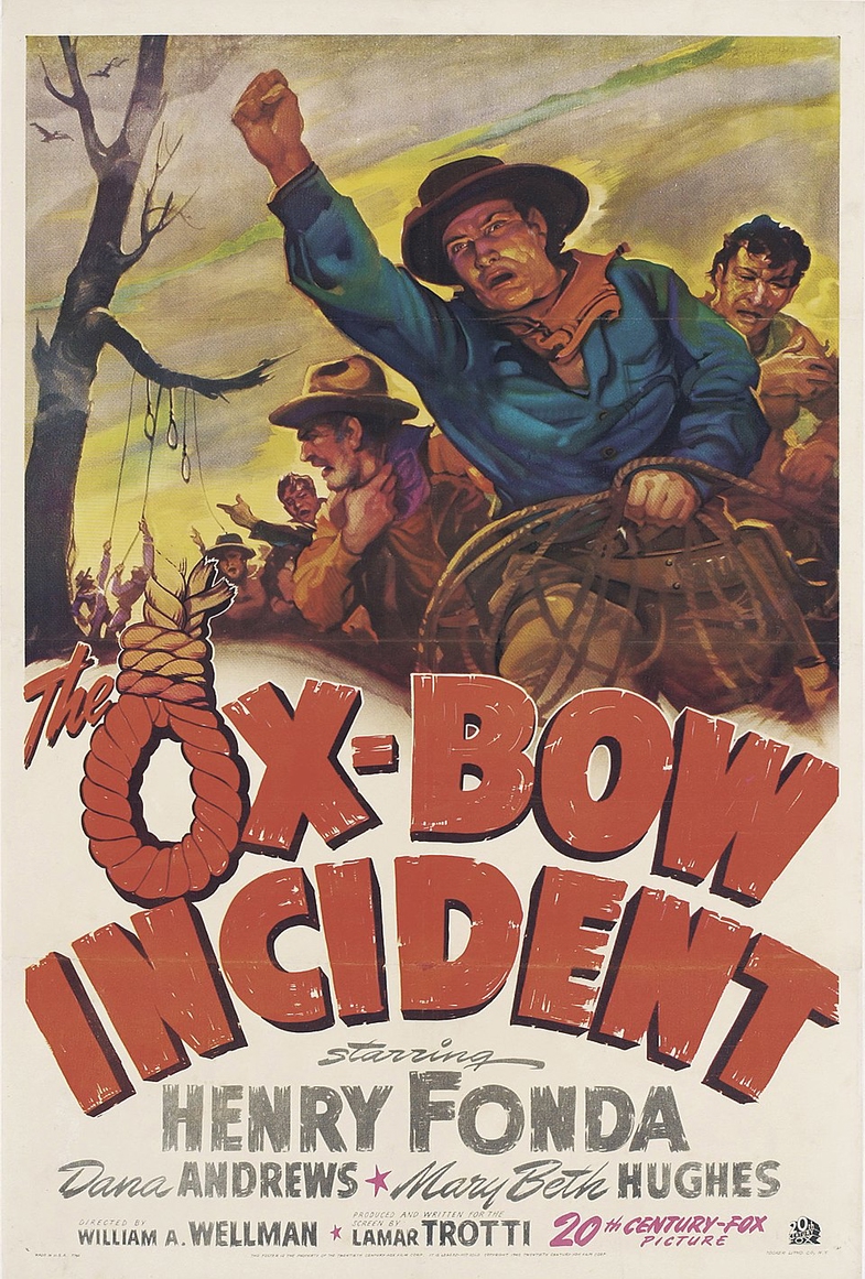 Döneminde Gişe Rekoru Kıran 1943 Yapımı Western Filmi: Ox-Bow Olayı Film Konusu ve Oyuncuları 2 ox bow olayi filmi 1