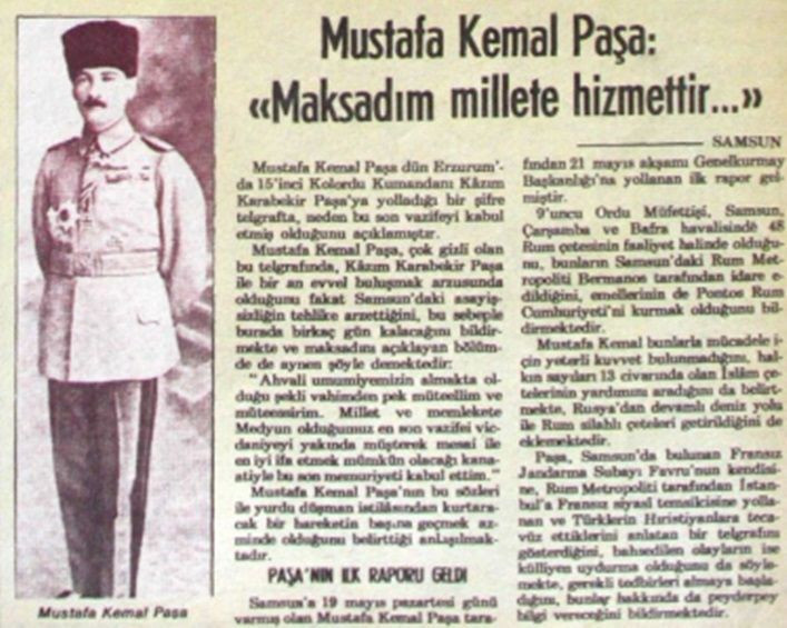 19 Mayıs 1919 Gazete Manşetleri: Milli Mücadele’nin İlk Yansımaları 11 19 mayis 1919 gazete mansetleri 9