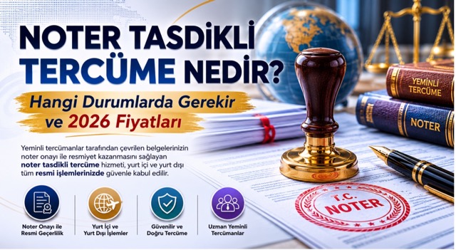 Noter Tasdikli Tercüme Nedir? Hangi Durumlarda Gerekir ve 2026 Fiyatları 1 Orta notertasdikli tercume