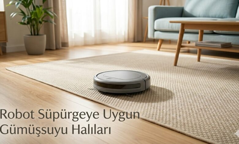 Robot Süpürgeye Uygun Halı Önerileri 1 robot supurge