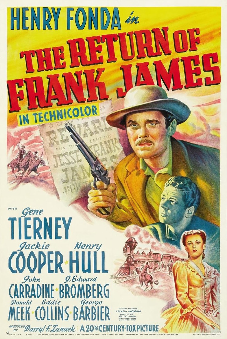 TRT 2 Western Kuşağı: Frank James'in Dönüşü Film Konusu ve Oyuncuları (1940) 2 Frank James'in Dönüşü Film Konusu