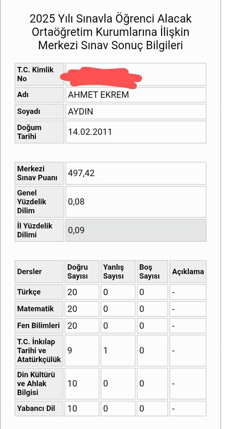 LGS Yüzdelik Dilim Kaç Olmalı? Hangi Dilim Hangi Okulu Açıyor? 3 lgs yuzdelik dilim 2