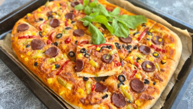 tepsi pizza tarifi 1