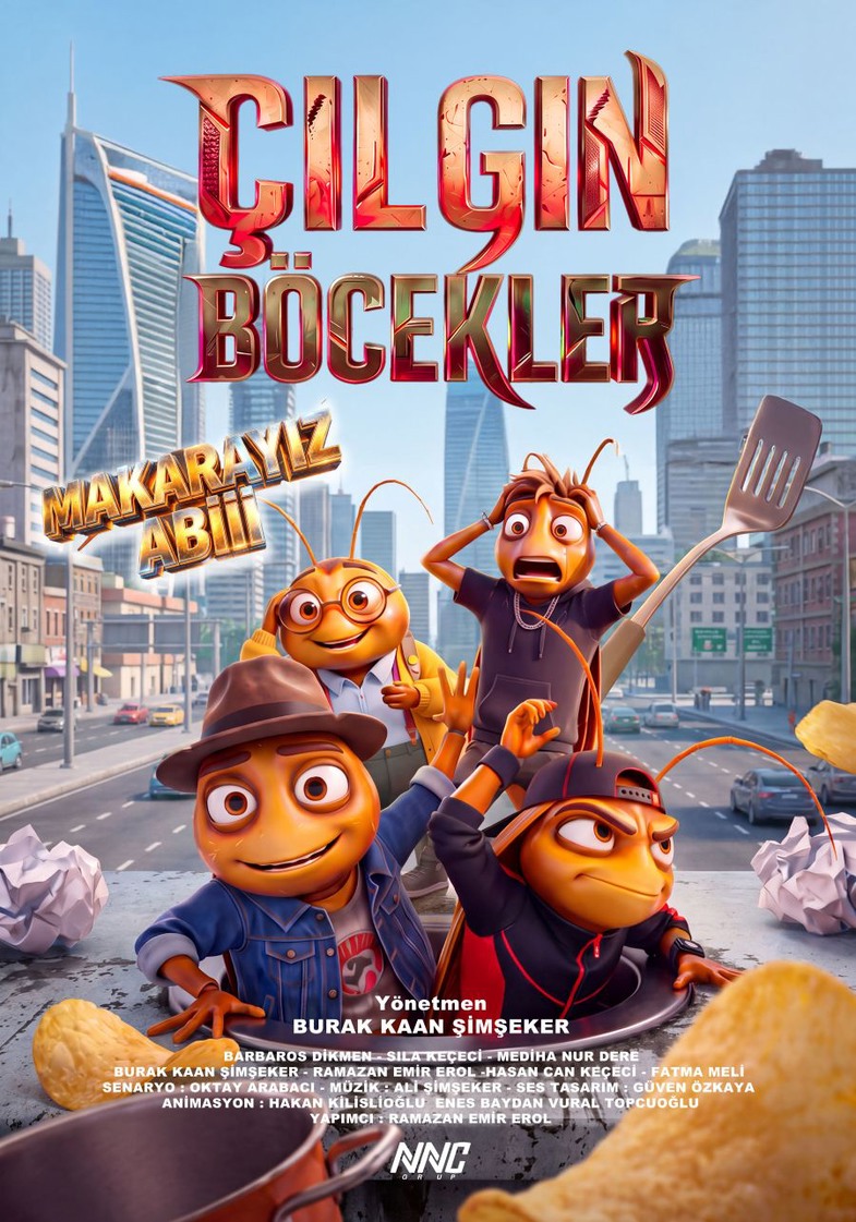 Yapay Zeka Akımı Film Oldu: Çılgın Böcekler Film Konusu ve Oyuncuları 2 Çılgın Böcekler Film Konusu