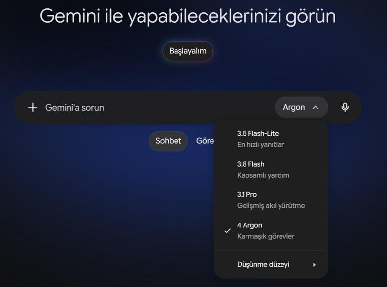 Gemini 4 Argon Tanıtıldı! İşte Gemini 4 Argon İle Yapabileceğiniz 7 Görev 3 google gemini 4 argon 1